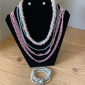 Fun Pastel Jewelry Set